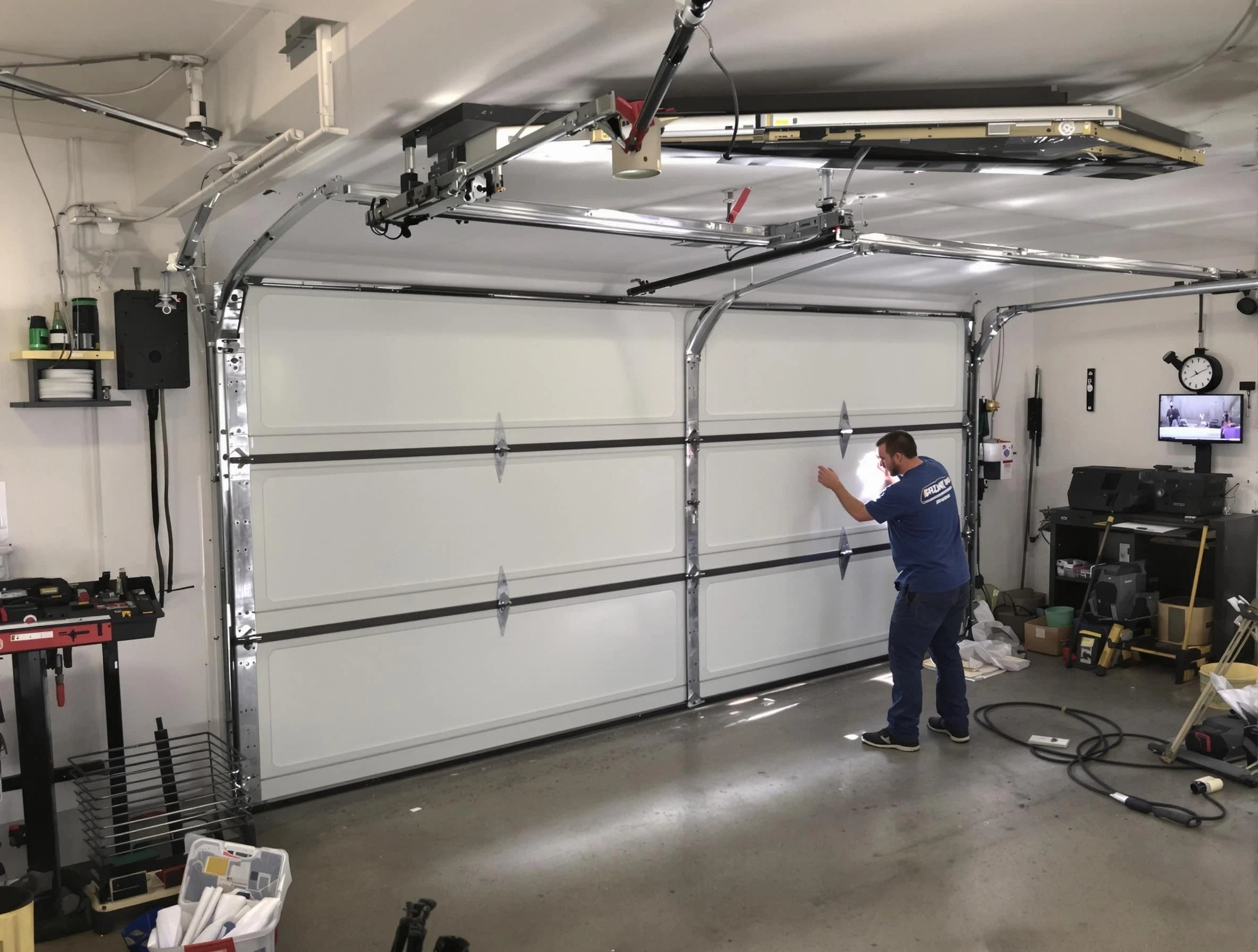 Professional garage door repair service by Four Square Mile Garage Door Repair in Four Square Mile