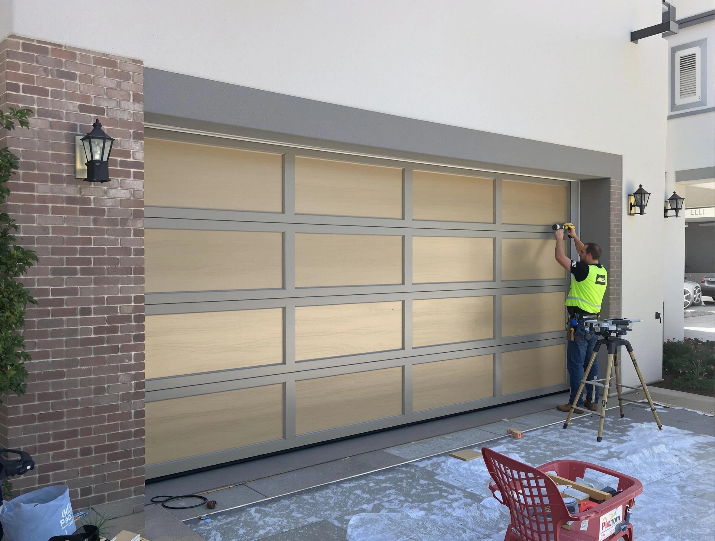Garage door replacement service by Four Square Mile Garage Door Repair in Four Square Mile
