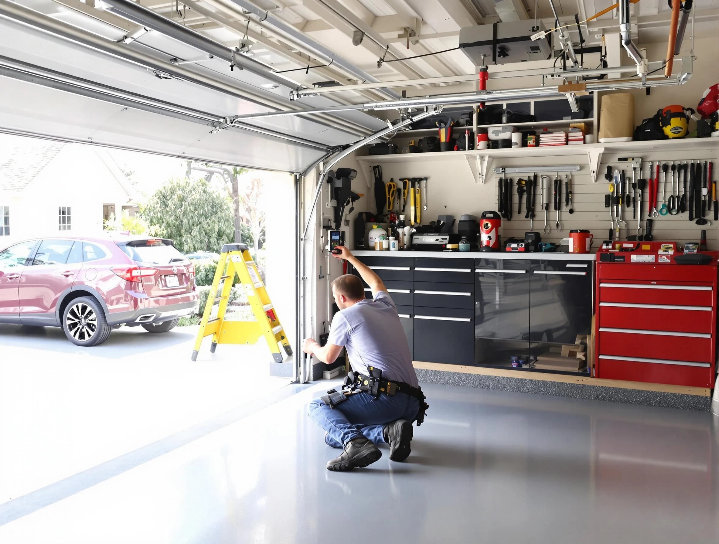 Local garage door repair service by Four Square Mile Garage Door Repair in Four Square Mile