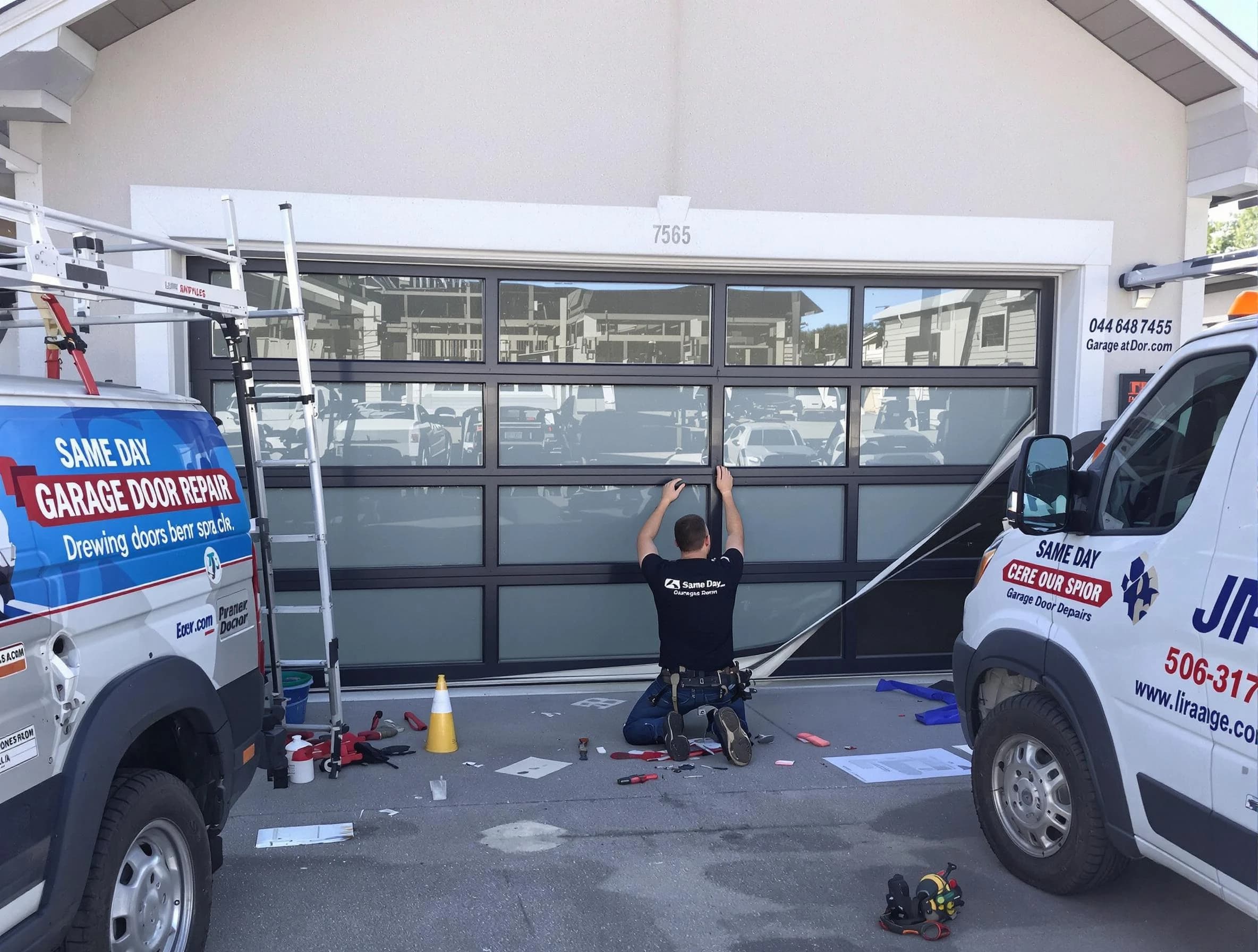 Four Square Mile Garage Door Repair providing same-day garage door repair in Four Square Mile