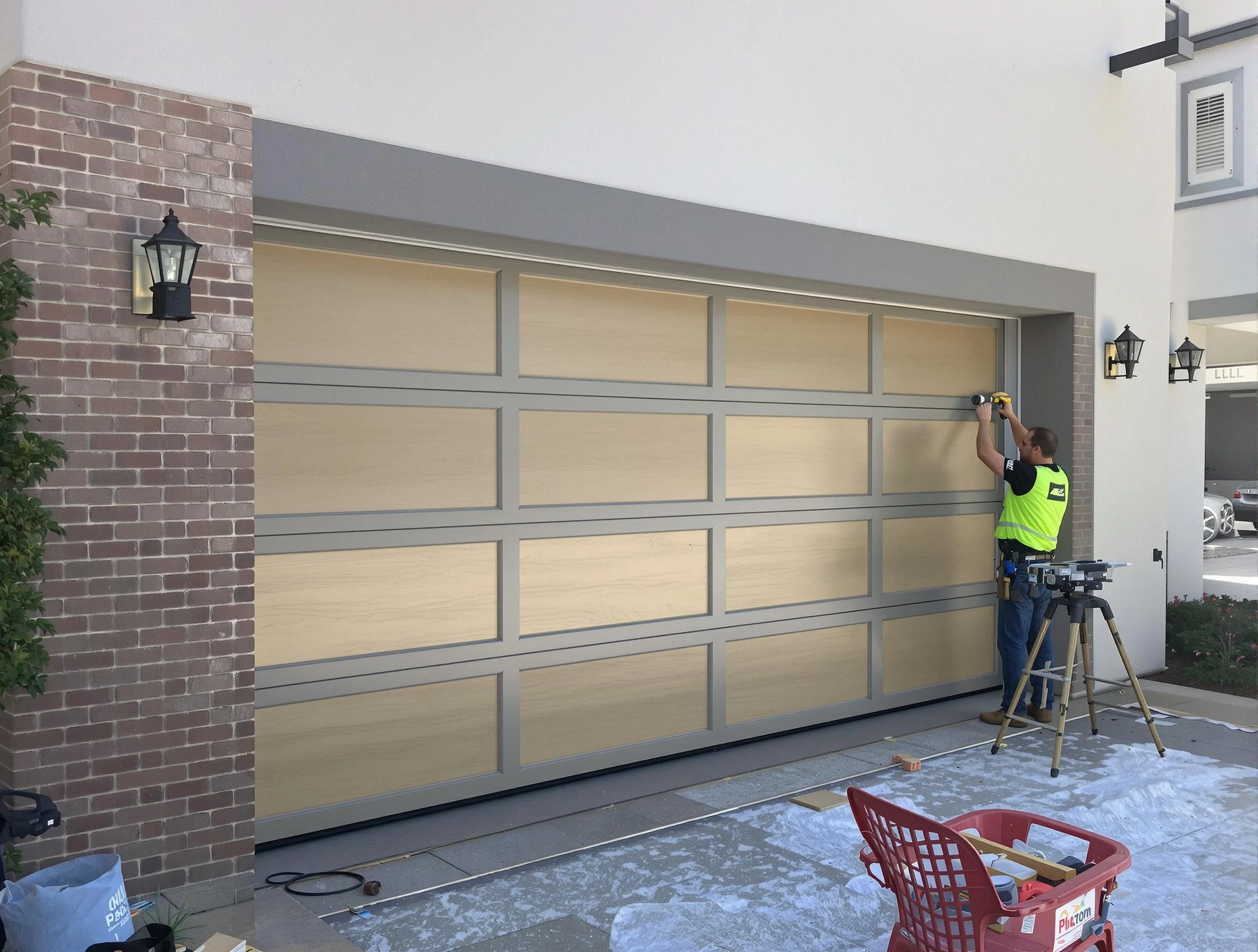 Garage door replacement service by Four Square Mile Garage Door Repair in Four Square Mile